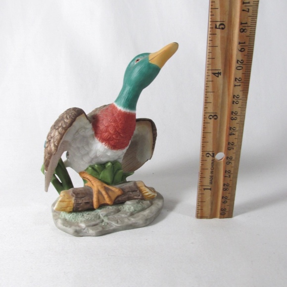 Mallard Drake Duck Porcelain Bird Figurine John James Audubon Figure 1986 ID-267 - Picture 6 of 6
